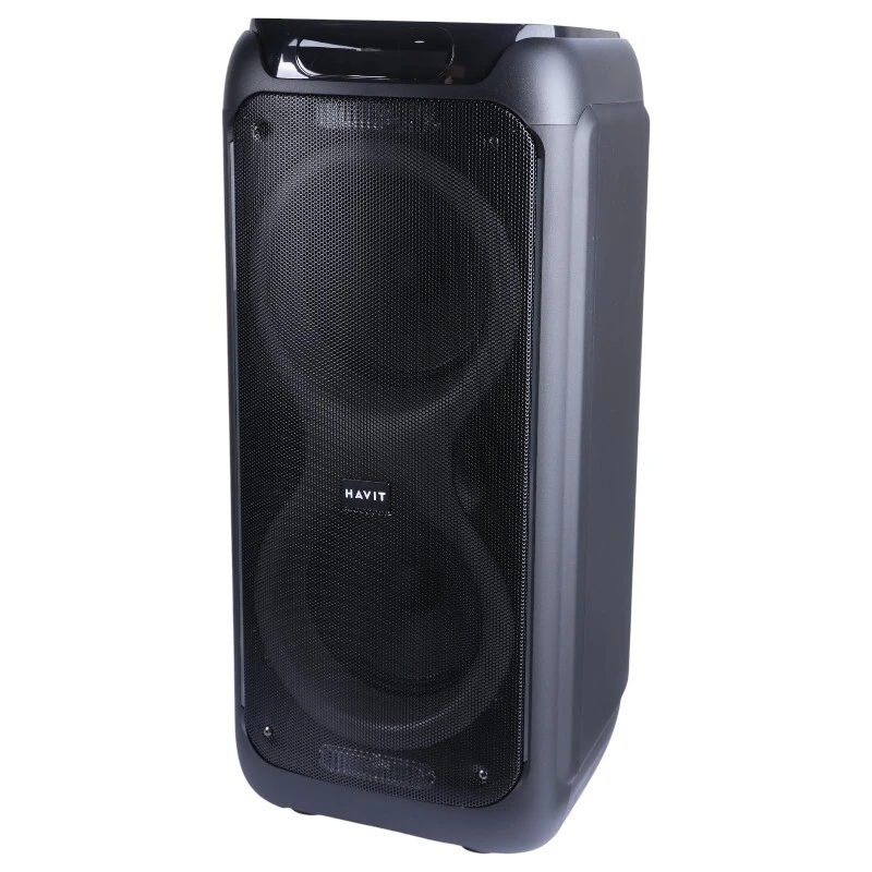 اسپیکر چمدانی بلوتوثی هویت SQ120BT + میکروفون و ریموت کنترل