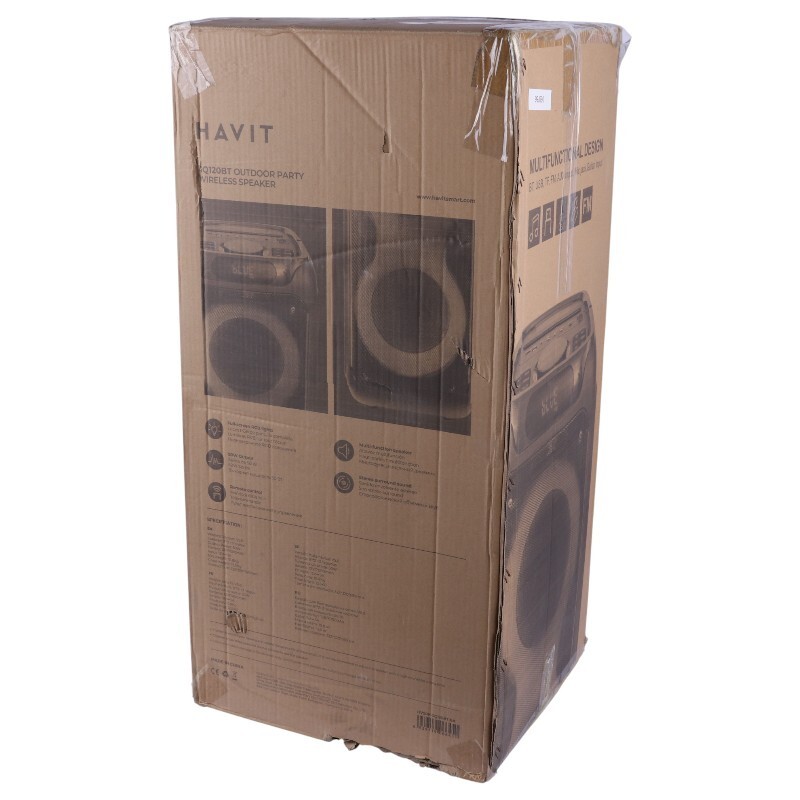 اسپیکر چمدانی بلوتوثی هویت SQ120BT + میکروفون و ریموت کنترل