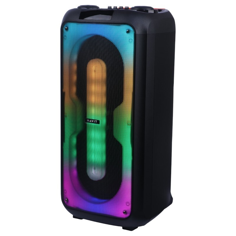 اسپیکر چمدانی بلوتوثی هویت SQ119BT + میکروفون و ریموت کنترل