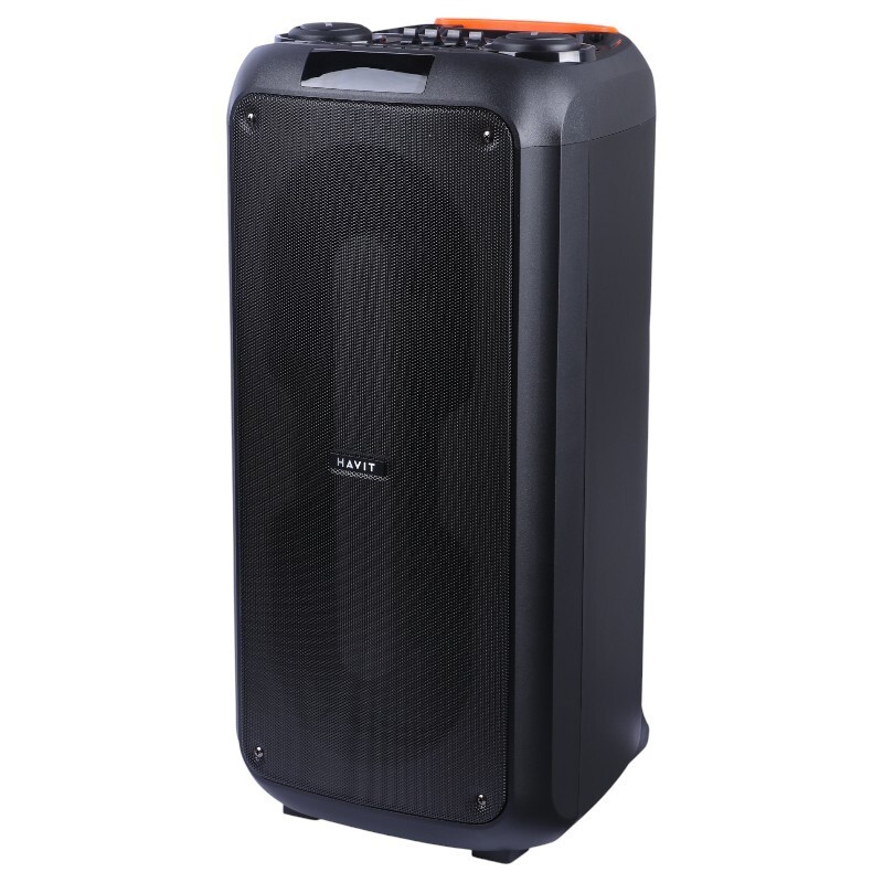 اسپیکر چمدانی بلوتوثی هویت SQ119BT + میکروفون و ریموت کنترل