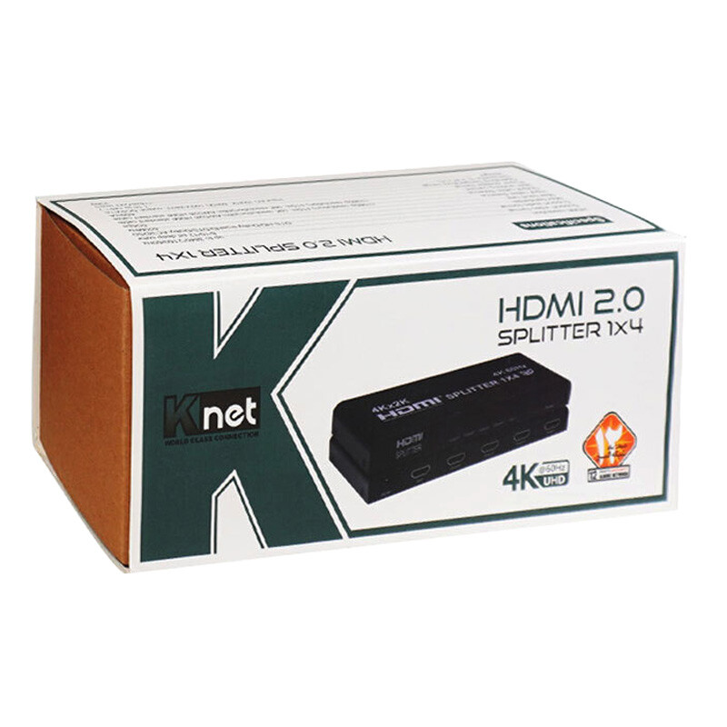 اسپلیتر 4 پورت HDMI کی نت K-S644