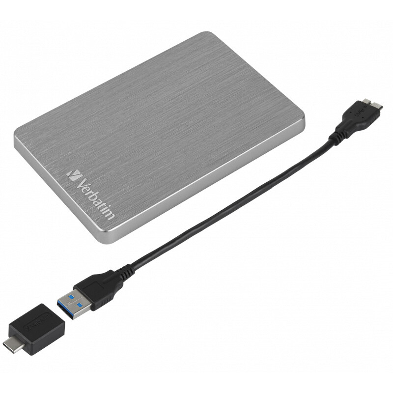 هارد اکسترنال ورباتیم Verbatim Store n Go ALU Slim 2TB