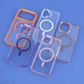قاب مگ سیف اورجینال Clear Magsafe دور محافظ لنز متال