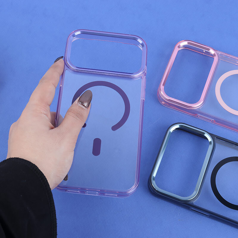 قاب مگ سیف اورجینال Clear Magsafe دور محافظ متال