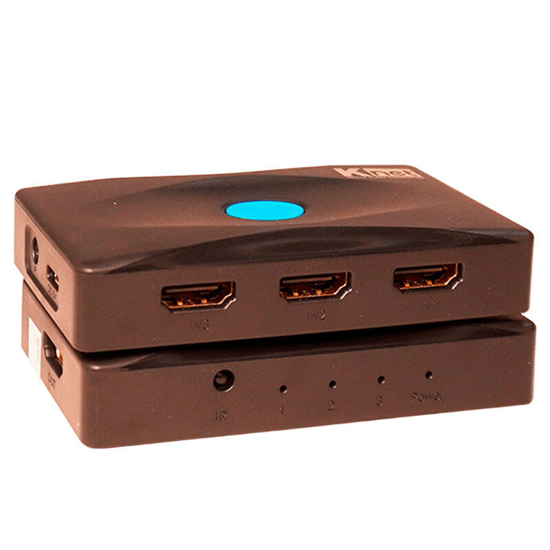 سوییچ 3 پورت HDMI کی نت K-S723 + ریموت کنترل