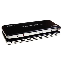 سوییچ 7 پورت HDMI کی نت K-S727 + ریموت کنترل