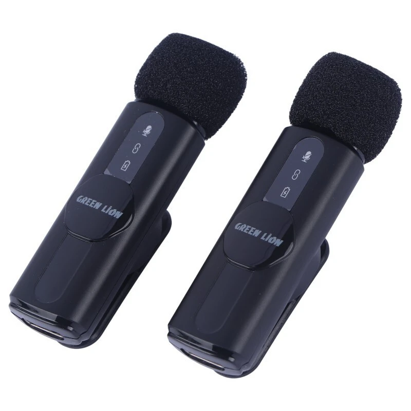 میکروفون یقه ای بی سیم Green Lion GM-76X