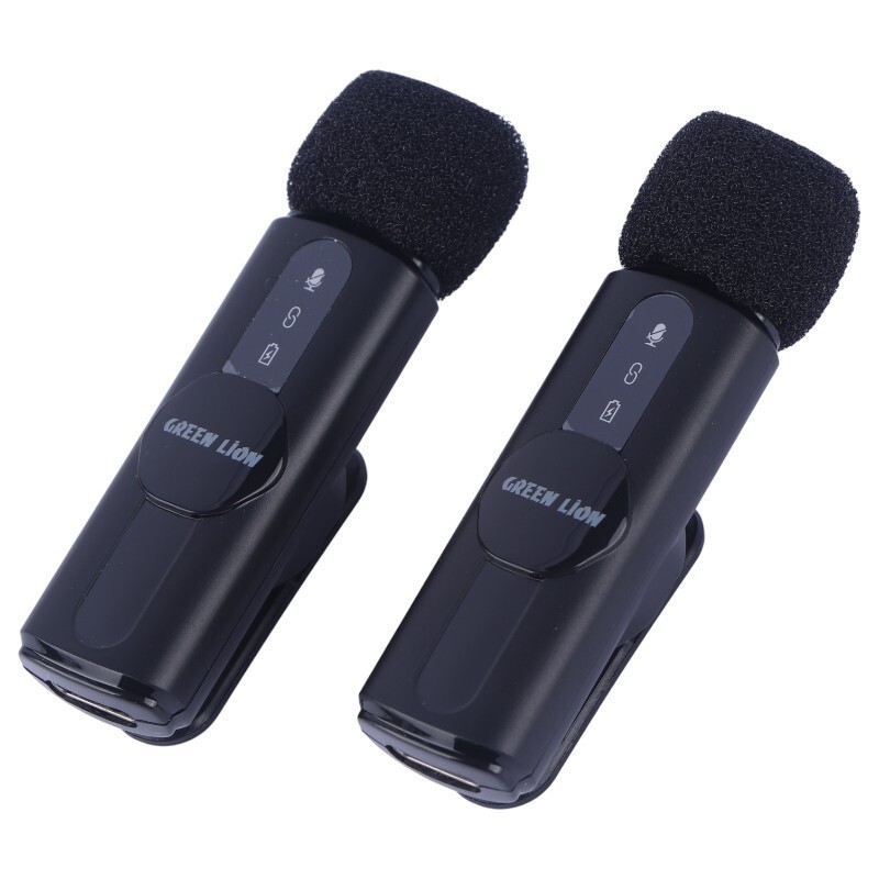 میکروفون یقه ای بی سیم Green Lion GM-76X