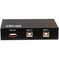 سوییچ پرینتر K-net K-S312 USB Switch 2Port