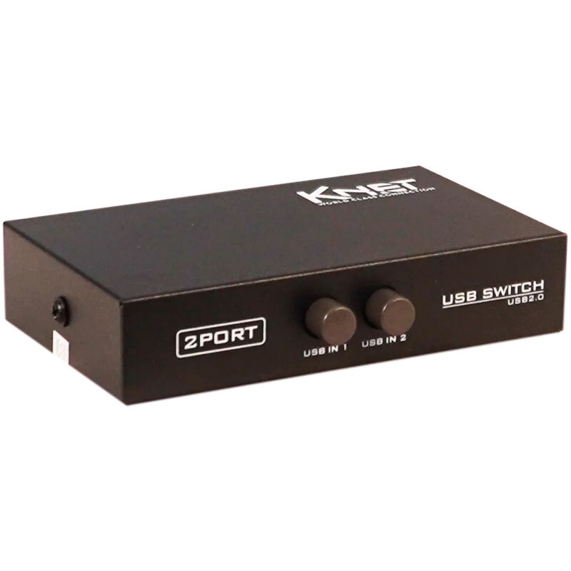 سوییچ پرینتر K-net K-S312 USB Switch 2Port