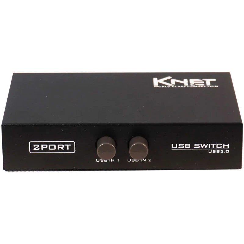 سوییچ پرینتر 2 پورت دستی کی نت K-S312