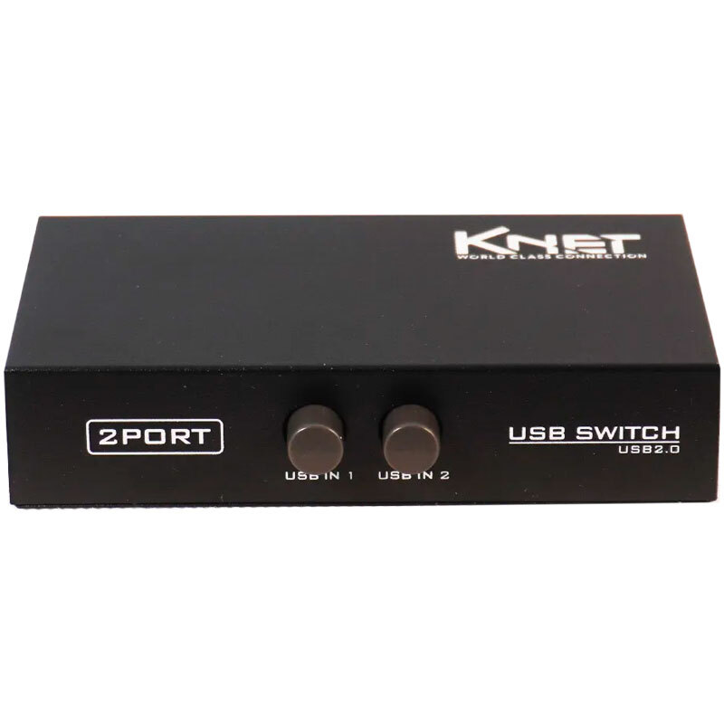 سوییچ پرینتر K-net K-S312 USB Switch 2Port