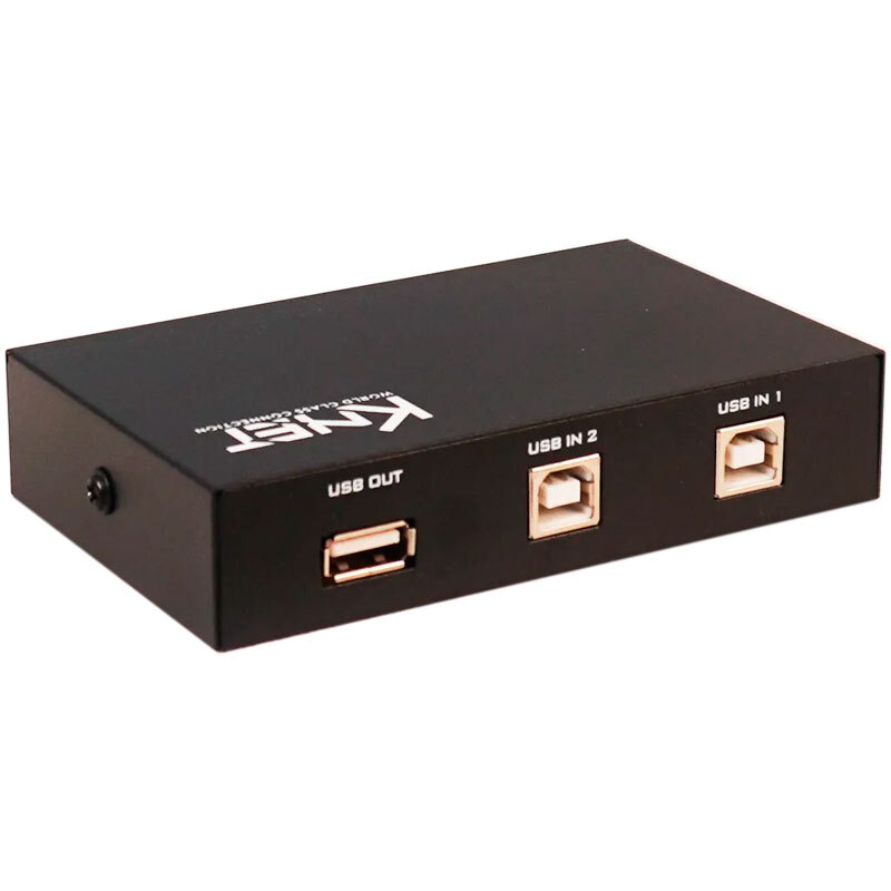 سوییچ پرینتر K-net K-S312 USB Switch 2Port