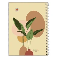 دفتر سیمی 40 برگ طرح کلاسیک نهال آلما کد 7412