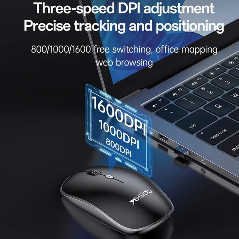 کیبورد و موس بی سیم یسیدو KB43