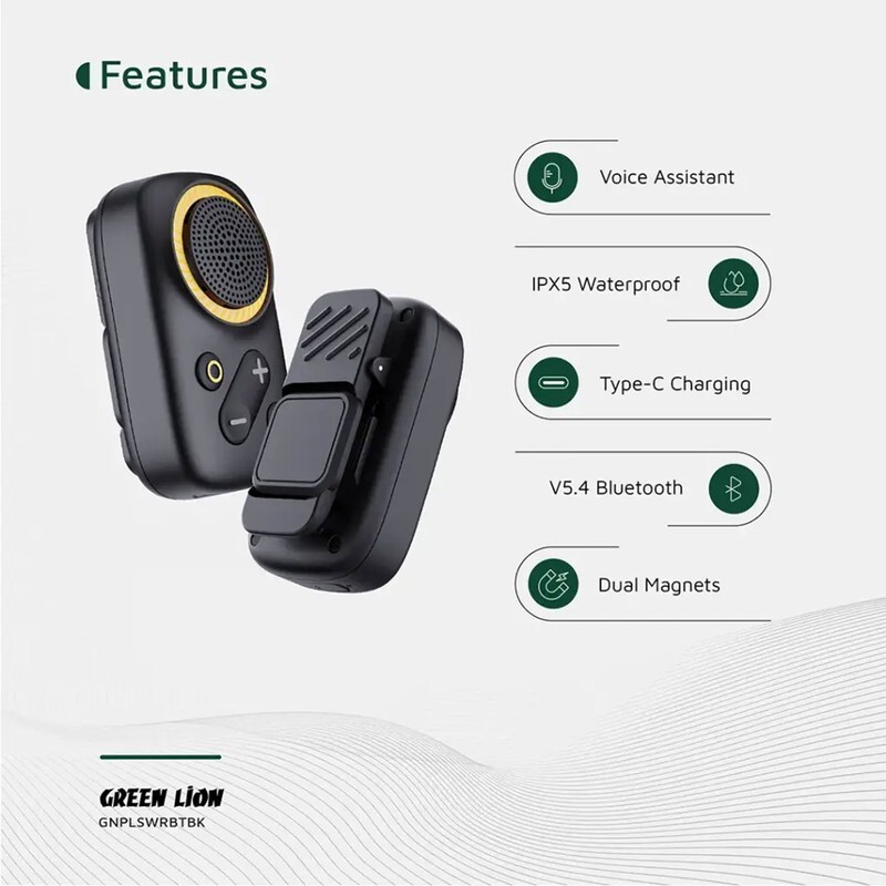 اسپیکر بلوتوثی گرین لاین Pulse Wear GL-SP19