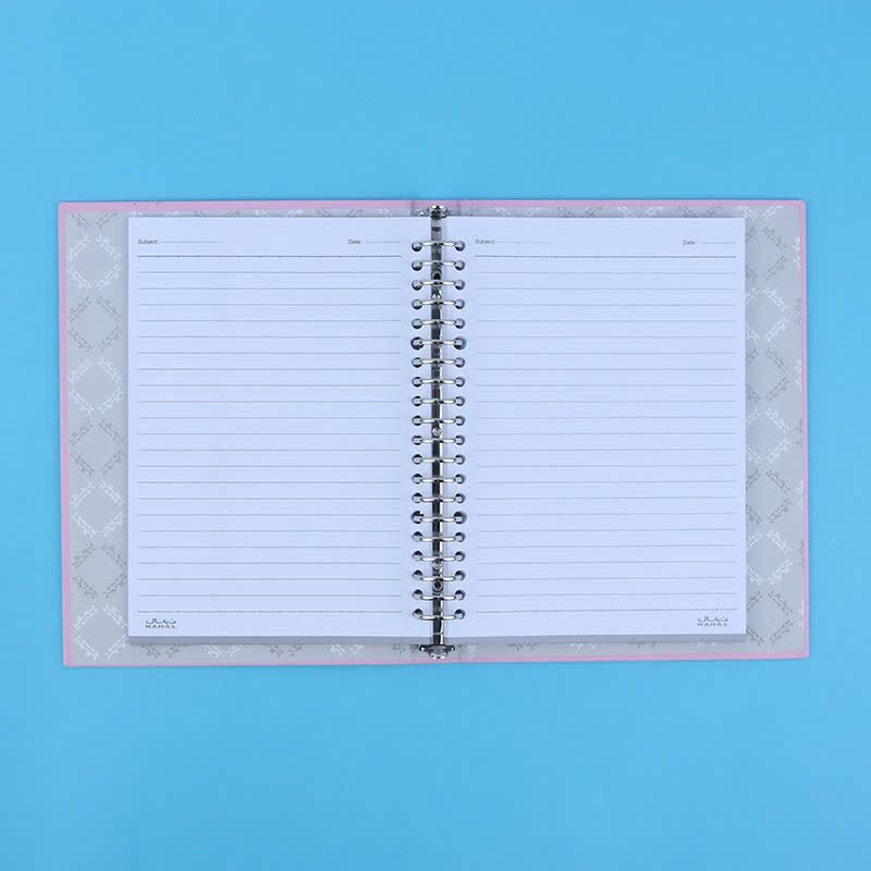 دفتر کلاسوری 80 برگ نهال آلما کد 1719