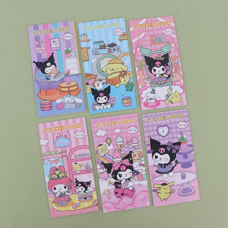 برچسب دفترچه ای فانتزی طرح کرومی