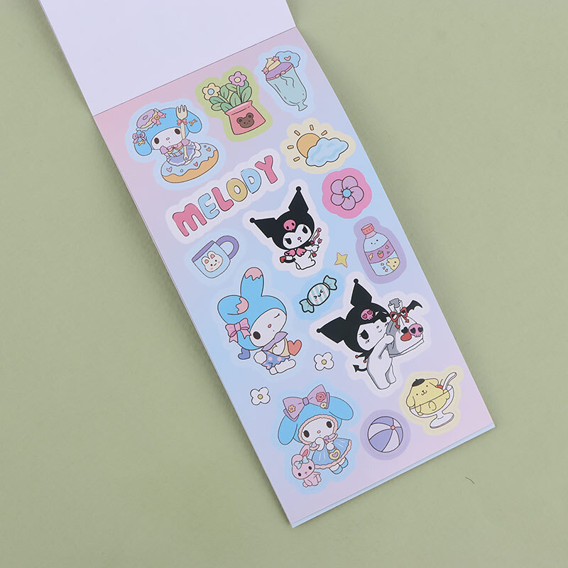 برچسب دفترچه ای فانتزی طرح کرومی