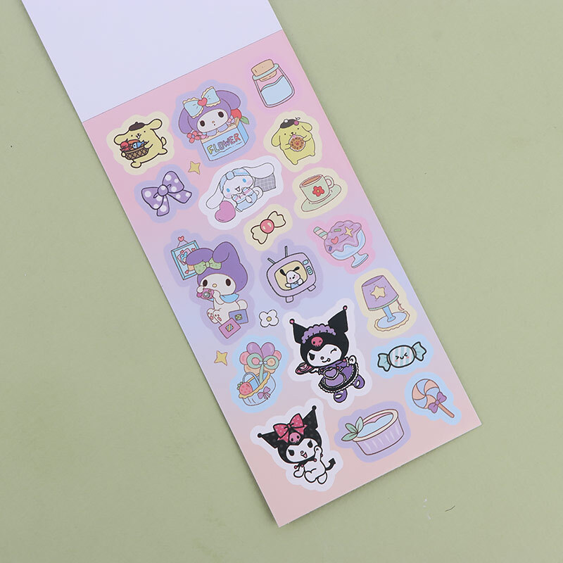 برچسب دفترچه ای فانتزی طرح کرومی