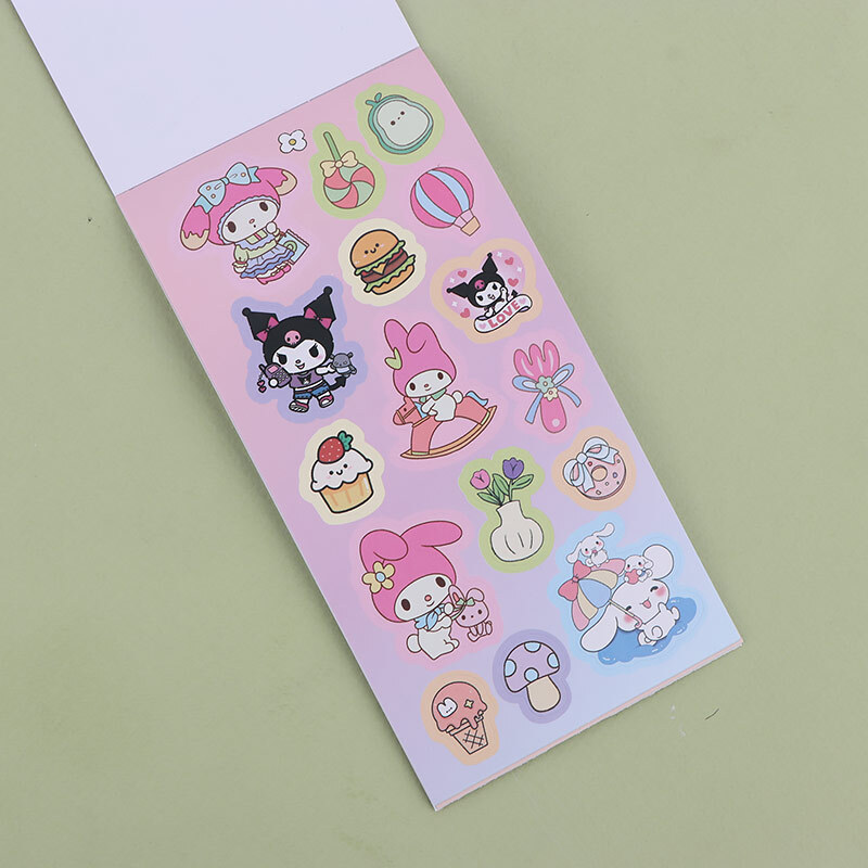 برچسب دفترچه ای فانتزی طرح کرومی