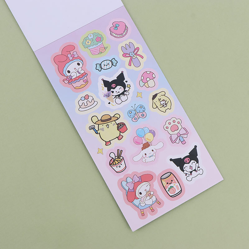 برچسب دفترچه ای فانتزی طرح کرومی