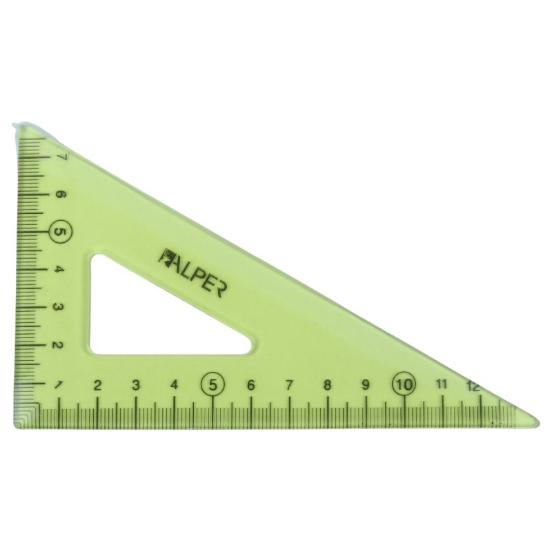 ست نقاله گونیا و خط کش ژله ای Alper R-400