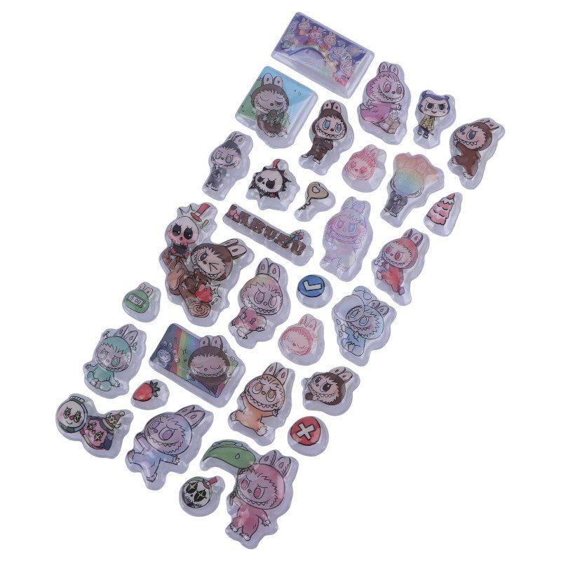 برچسب عروسکی سه بعدی شب تاب