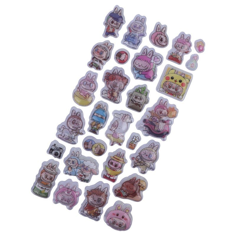 برچسب عروسکی سه بعدی شب تاب