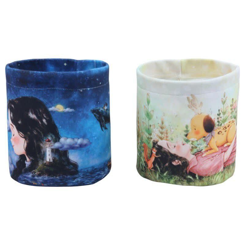 استند لوازم آرایش و براش پارچه ای دوقلو رویال