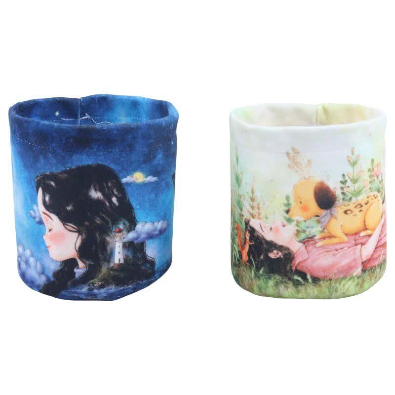 استند لوازم آرایش و براش پارچه ای دوقلو رویال