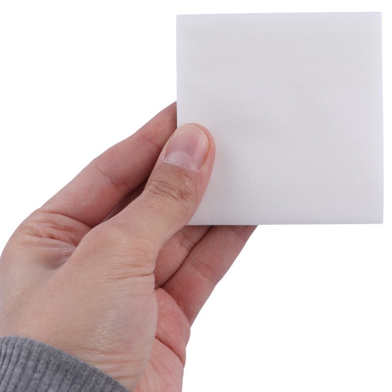 کاغذ یادداشت چسب دار شفاف اکلیلی 50 برگ سایز 7.6*7.6 سانتی متر