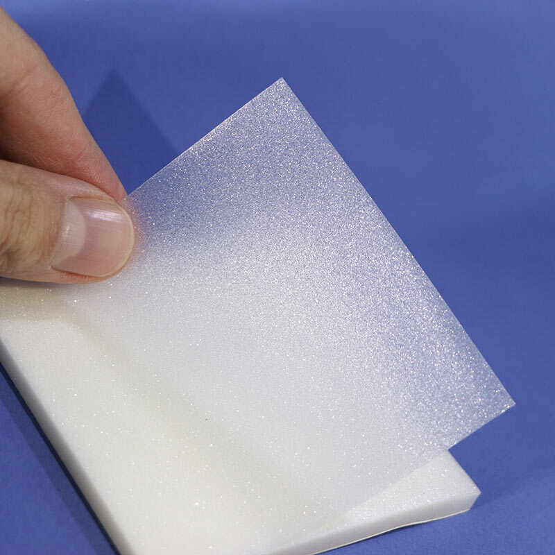 کاغذ یادداشت چسب دار شفاف اکلیلی 50 برگ سایز 7.6*7.6 سانتی متر