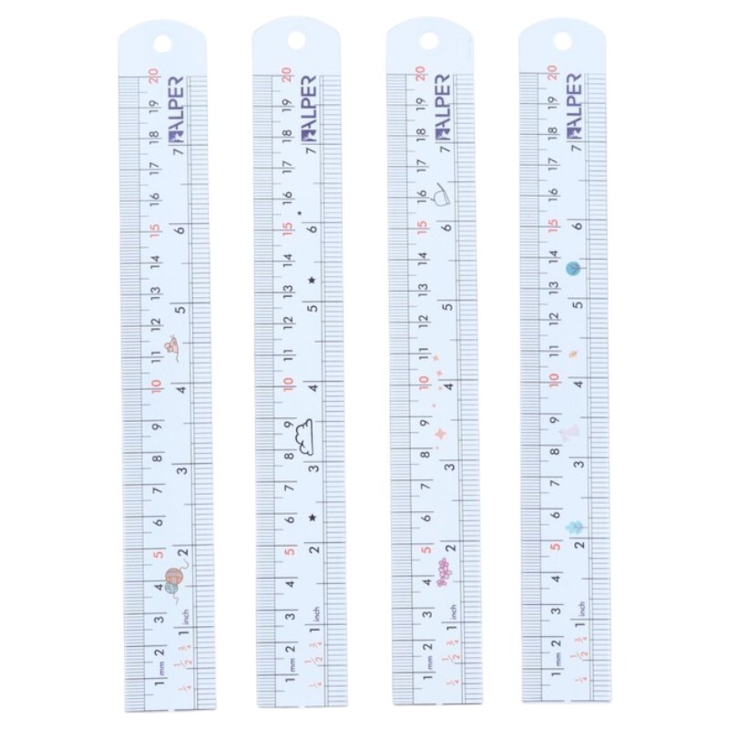 خط کش فلزی آلپر Alper 20cm