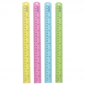 خط کش فلزی رنگی آلپر Alper 30cm