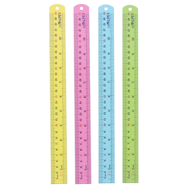 خط کش فلزی آلپر Alper 30cm