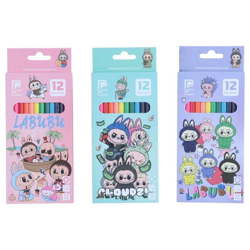 مداد رنگی 12 رنگ پرودون CP12004