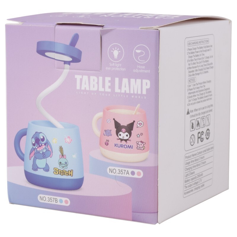 چراغ مطالعه شارژی طرح لیوانی کاپی بارا 9-41925