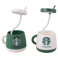 چراغ مطالعه شارژی طرح لیوانی استارباکس 7-41925