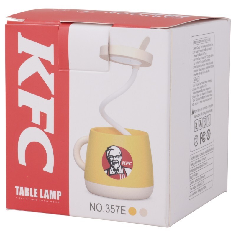 چراغ مطالعه شارژی طرح لیوانی استارباکس 7-41925