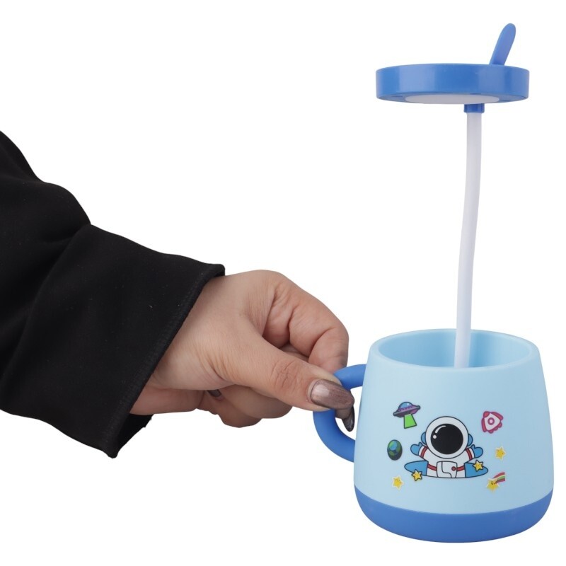 چراغ مطالعه شارژی طرح لیوانی فضانورد 8-41925