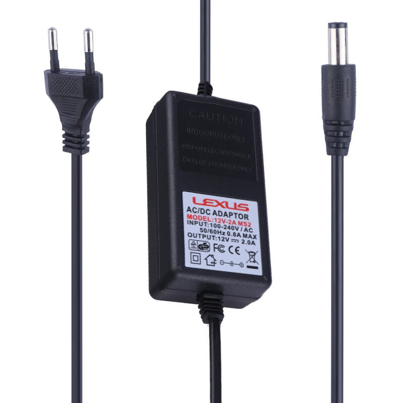 آداپتور دوربین مداربسته 12 ولت 2 آمپر Lexus MS2