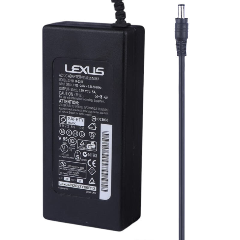 آداپتور دوربین مداربسته 12 ولت 5 آمپر Lexus IR-2216