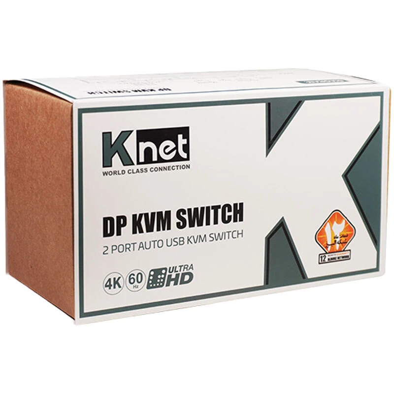 سوییچ KVM اتوماتیک دو پورت کی نت K-D622