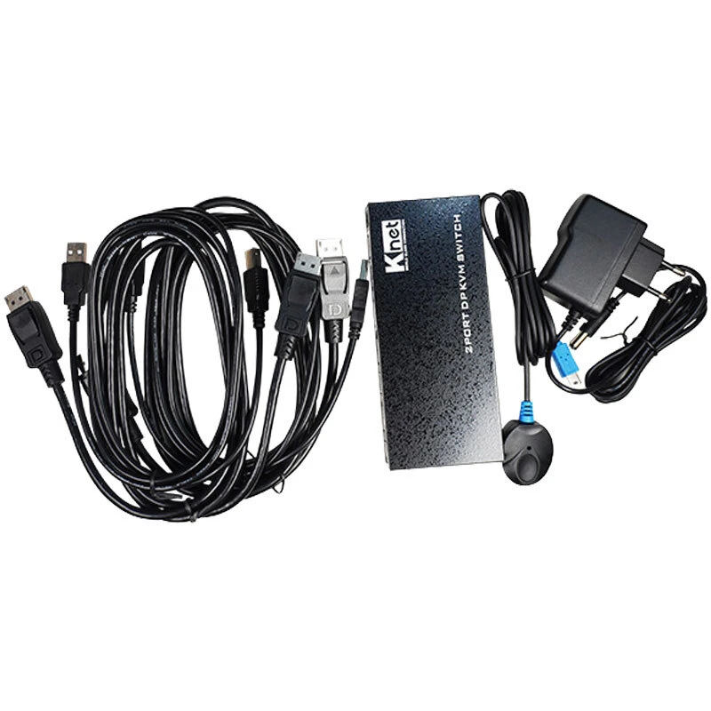 سوییچ KVM اتوماتیک دو پورت کی نت K-D622