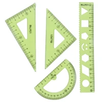 ست نقاله گونیا و خط کش ژله ای Alper R-400