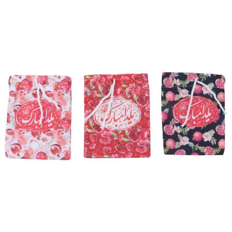 کیسه شکلات رویال طرح انار یلدایی سایز کوچک