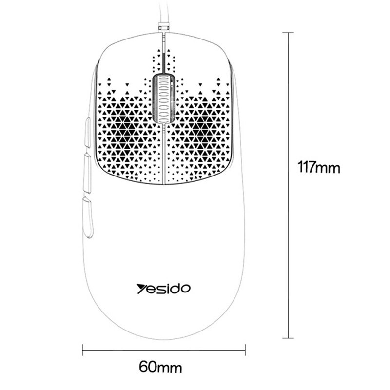 موس گیمینگ یسیدو KB32