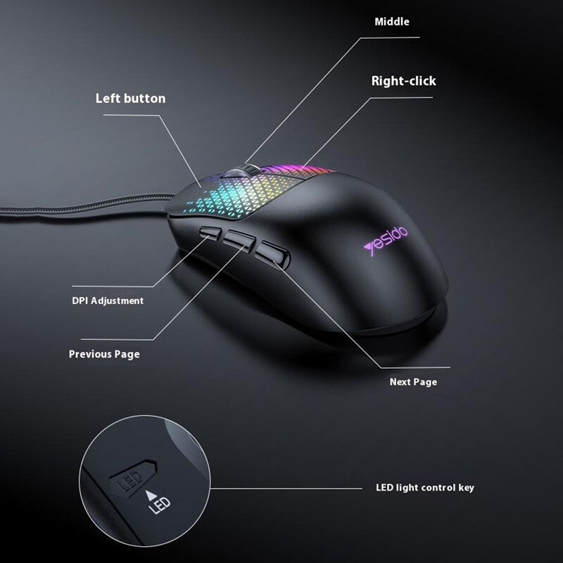 موس گیمینگ یسیدو KB32