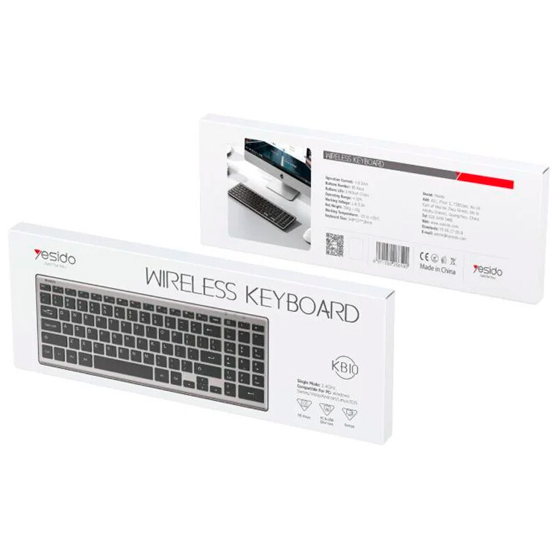 کیبورد بی سیم یسیدو KB10